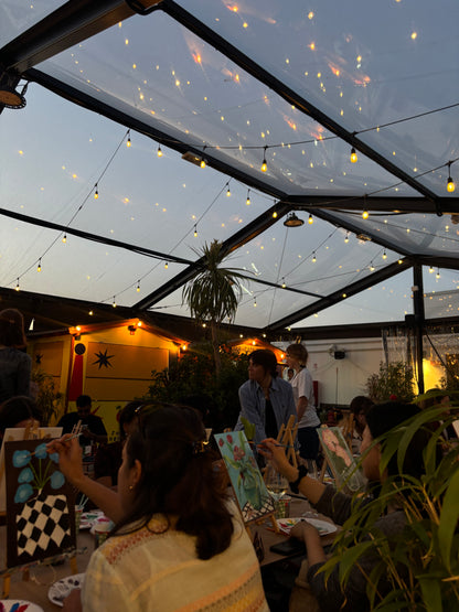 Brush & Bites @TheSocialHubRooftop