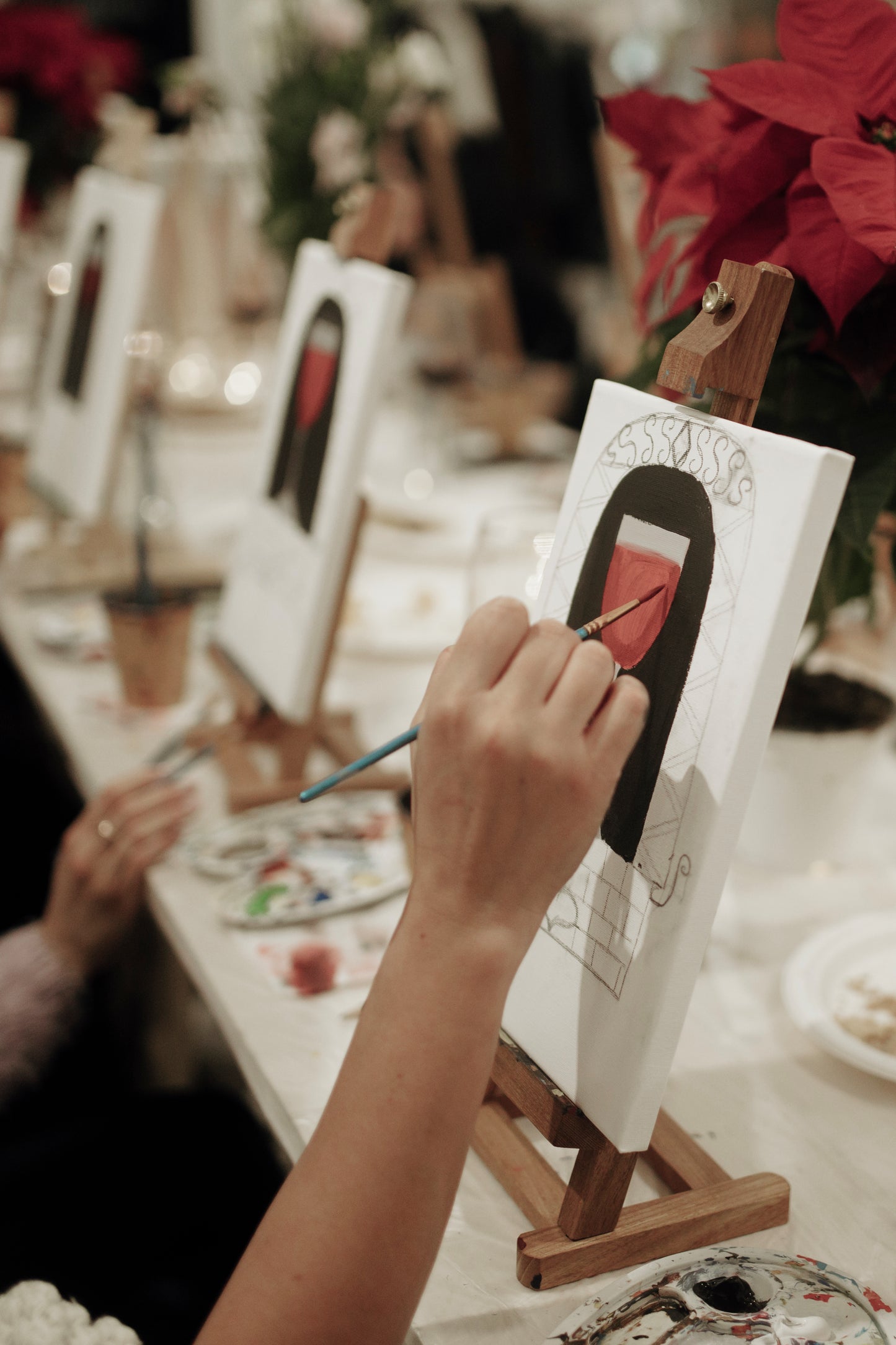 Paint & Wine Florence Private party GTG & Bus2Alps