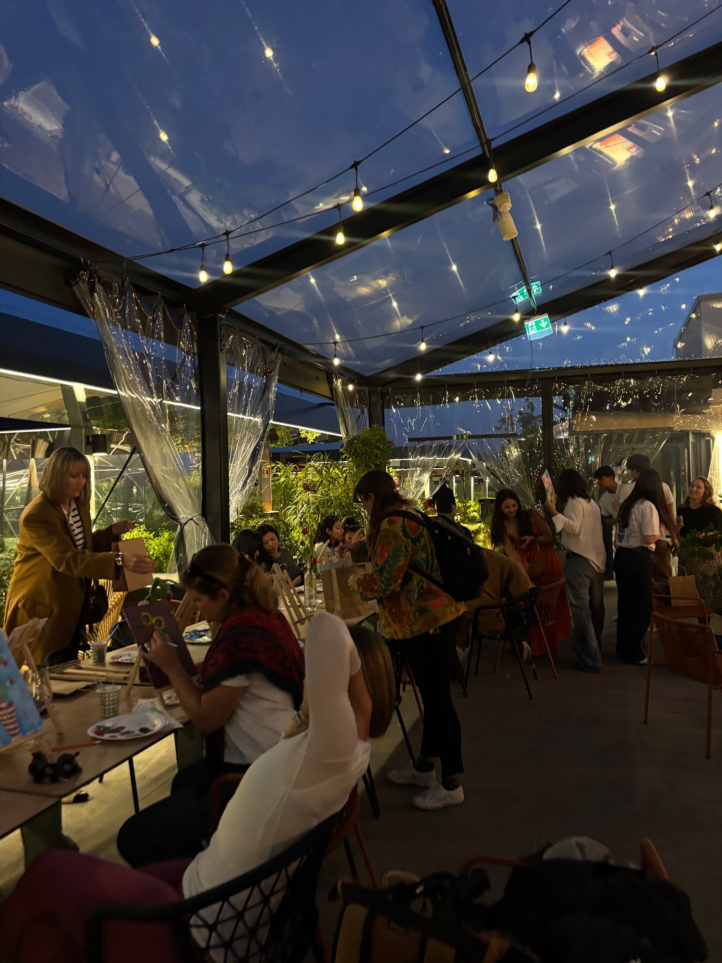 Brush & Bites @TheSocialHubRooftop