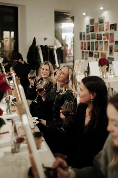 Paint & Wine Florence Private party GTG & Bus2Alps